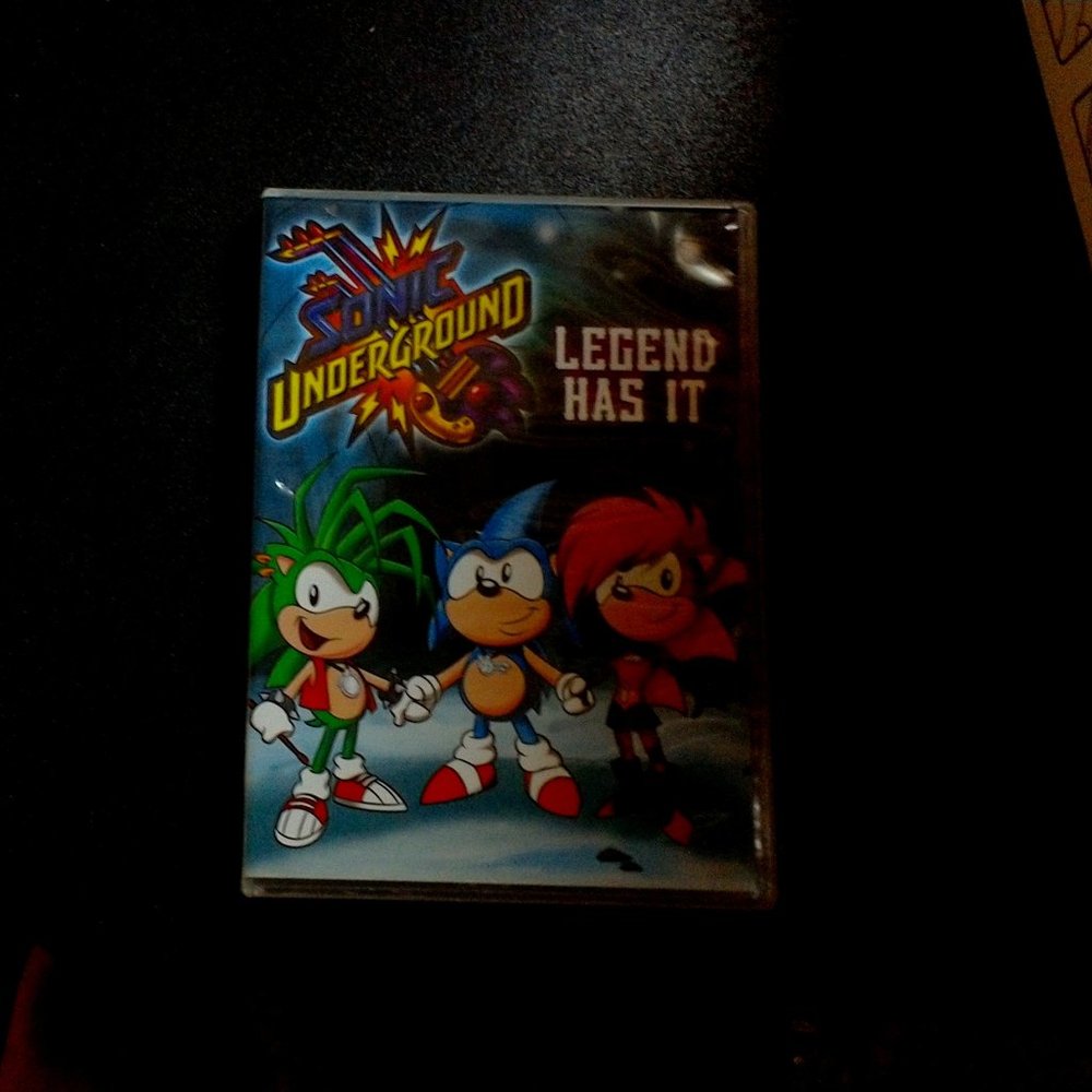 Sonic cartoons from the 1990's on DVD  Used